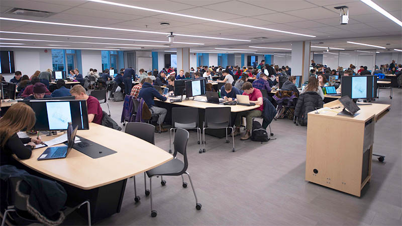 Mitchell Hall Active Learning Classroom